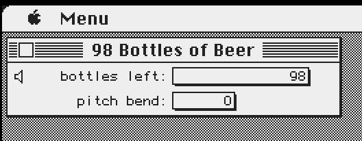 99 Bottles of Beer program screenshot